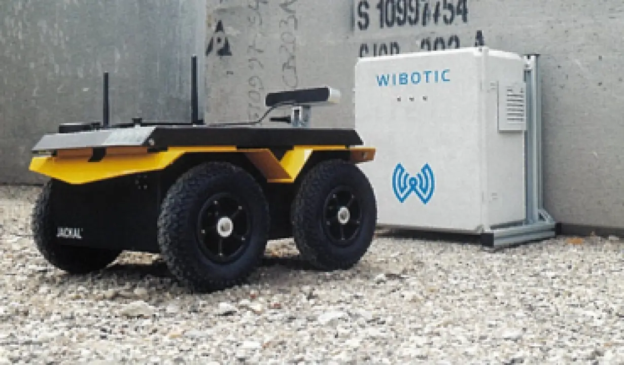 WiBoticワイヤレス給電システム イメージ